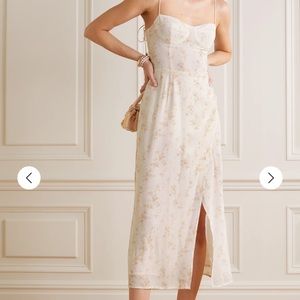 Reformation kourtney dress riso size 6